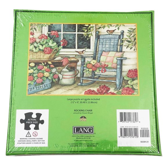 NWT Lang Rocking Chair 500 Piece Puzzle - Picture 3 of 3